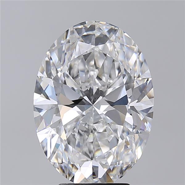 5.02 ct. oval Lab Grown Diamond front image