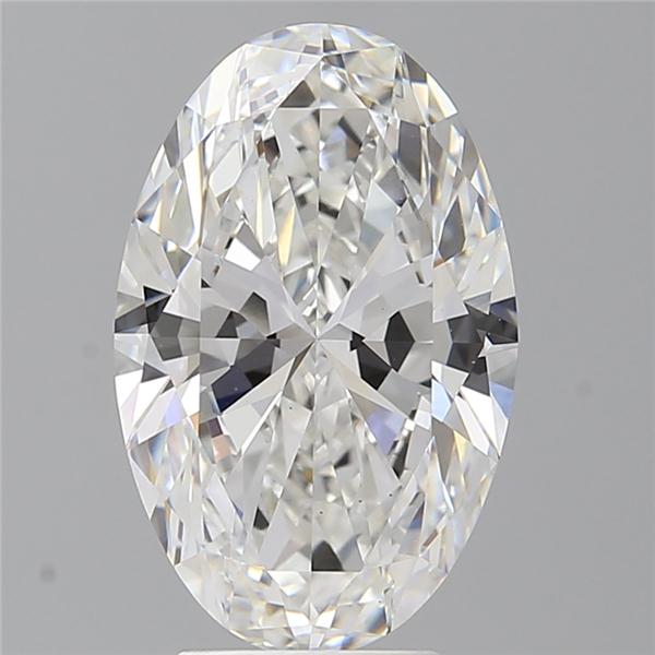 4.52 ct. oval Lab Grown Diamond front image