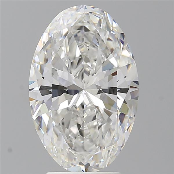 4.07 ct. oval Lab Grown Diamond front image