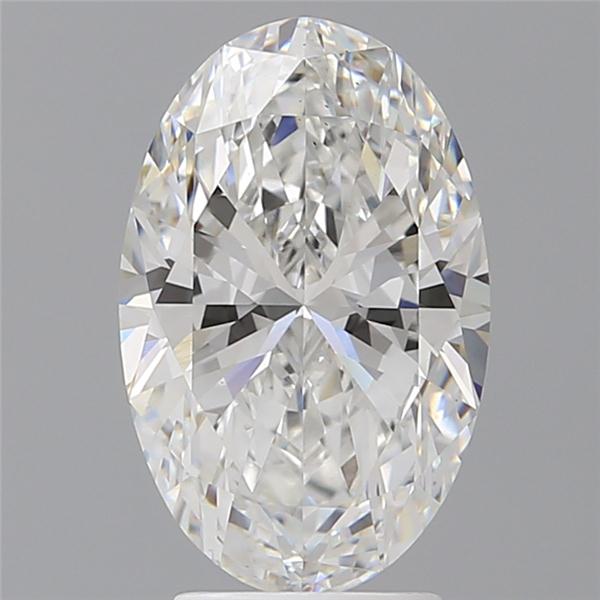 3.52 ct. oval Lab Grown Diamond front image
