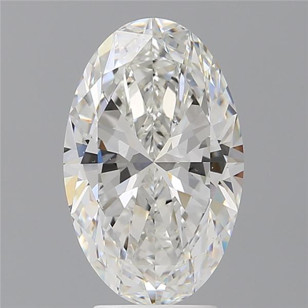 4.01 ct. oval Lab Grown Diamond front image