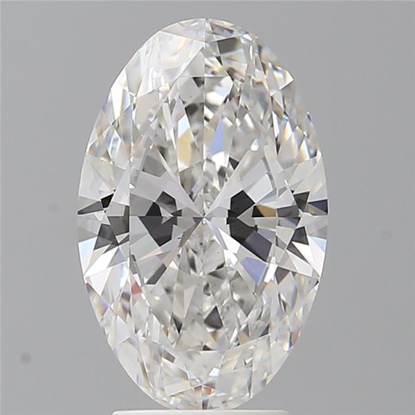 3.58 ct. oval Lab Grown Diamond front image