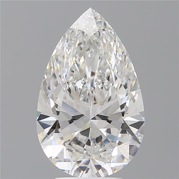 4.59 ct. pear Lab Grown Diamond front image