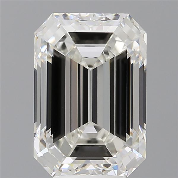 6.54 ct. emerald Lab Grown Diamond front image