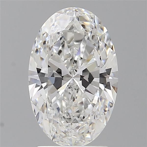 2.53 ct. oval Lab Grown Diamond front image