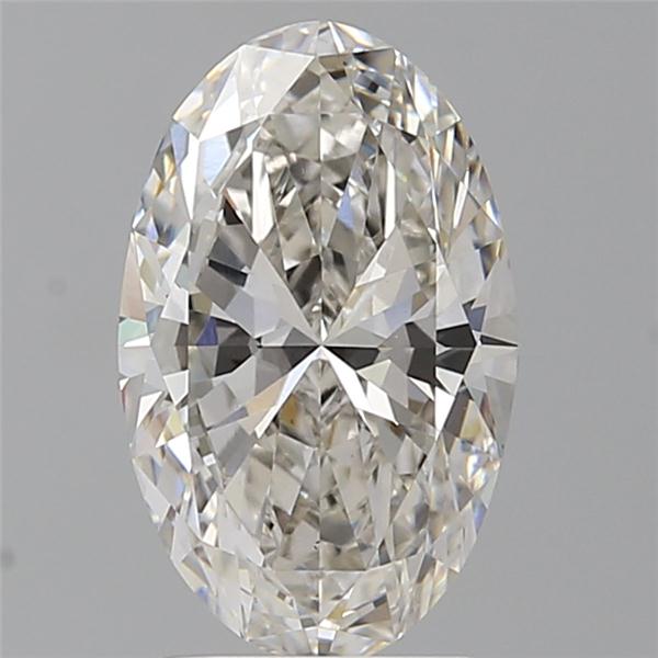 2.53 ct. oval Lab Grown Diamond front image