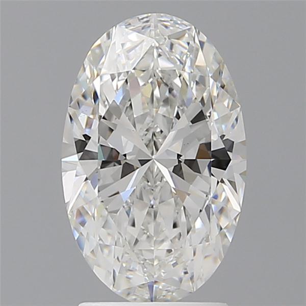 2.51 ct. oval Lab Grown Diamond front image