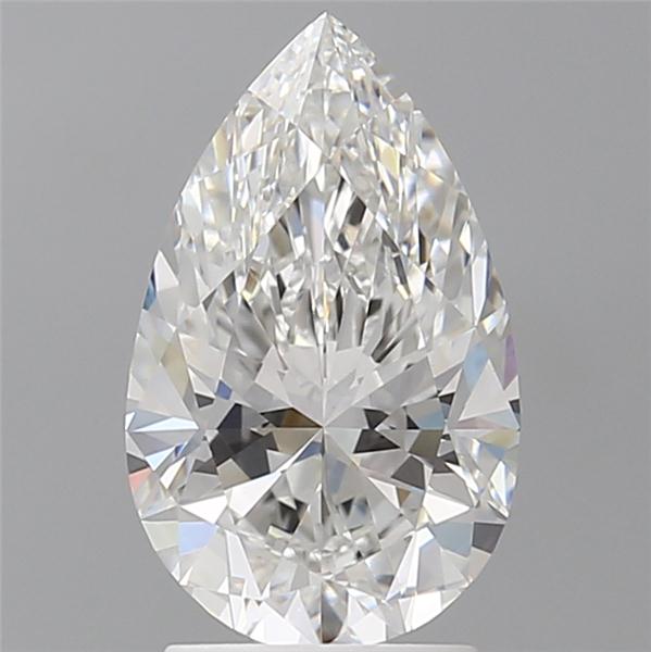 2.55 ct. pear Lab Grown Diamond front image