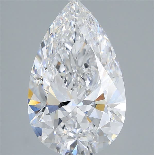 3.01 ct. pear Lab Grown Diamond front image