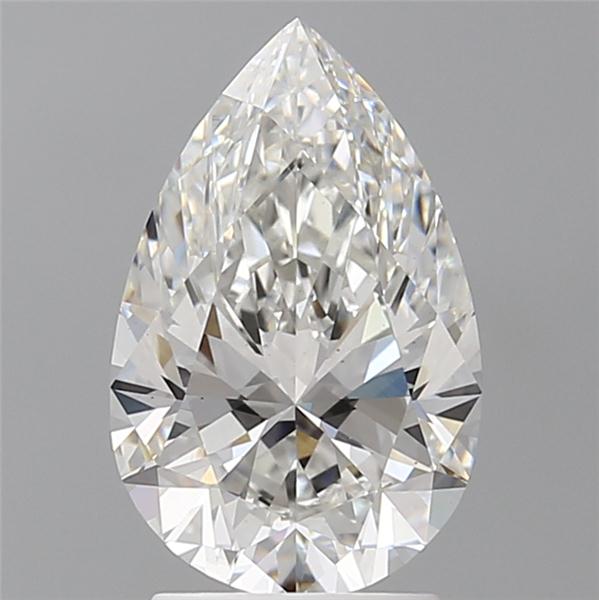 2.60 ct. pear Lab Grown Diamond front image