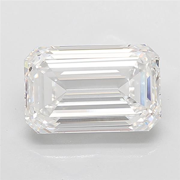 6.03 ct. emerald Lab Grown Diamond front image