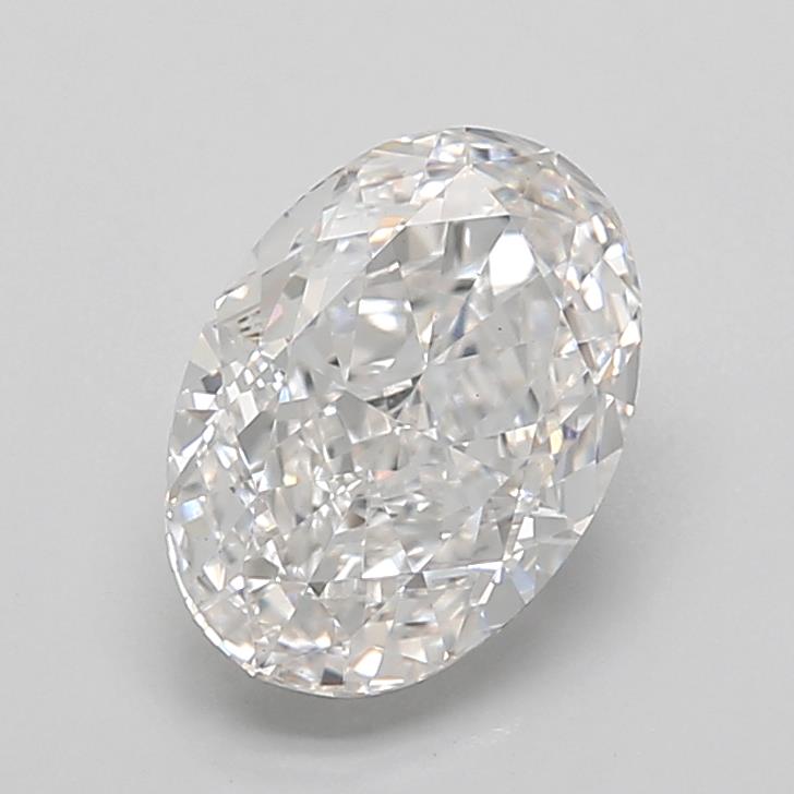 3.01 ct. oval Lab Grown Diamond front image