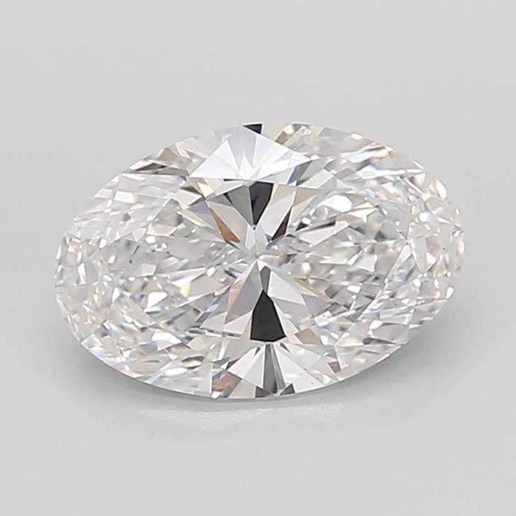 5.02 ct. oval Lab Grown Diamond front image