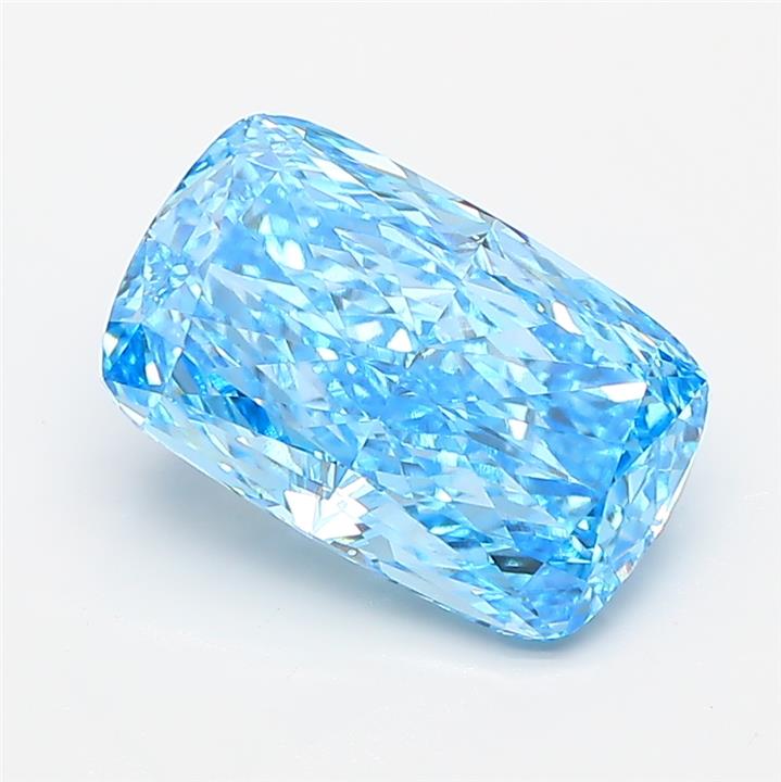 3.35 ct. cushion Lab Grown Diamond front image