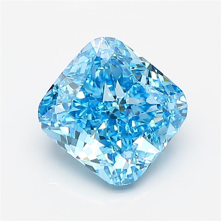 2.76 ct. cushion Lab Grown Diamond front image
