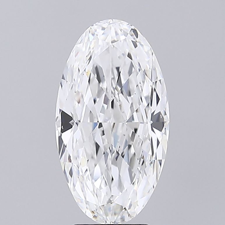 5.01 ct. oval Lab Grown Diamond front image