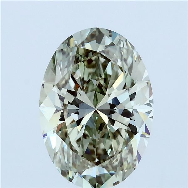 2.67 ct. oval Lab Grown Diamond front image