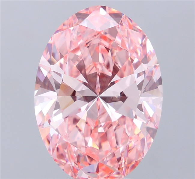 8.08 ct. oval Lab Grown Diamond front image
