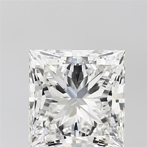 4.08 ct. princess Lab Grown Diamond front image