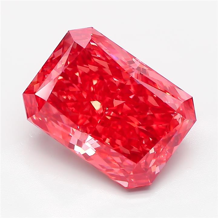 7.05 ct. radiant Lab Grown Diamond front image