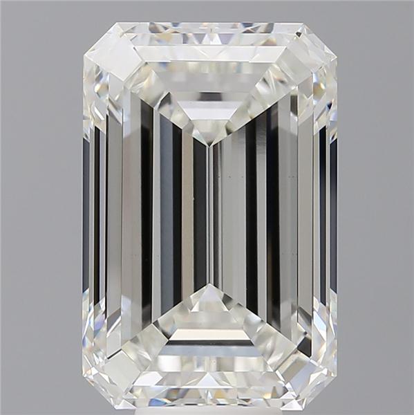 11.06 ct. emerald Lab Grown Diamond front image