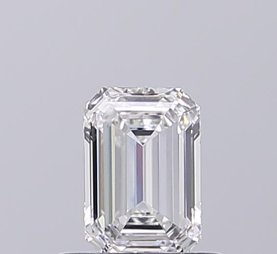 0.65 ct. emerald Lab Grown Diamond front image