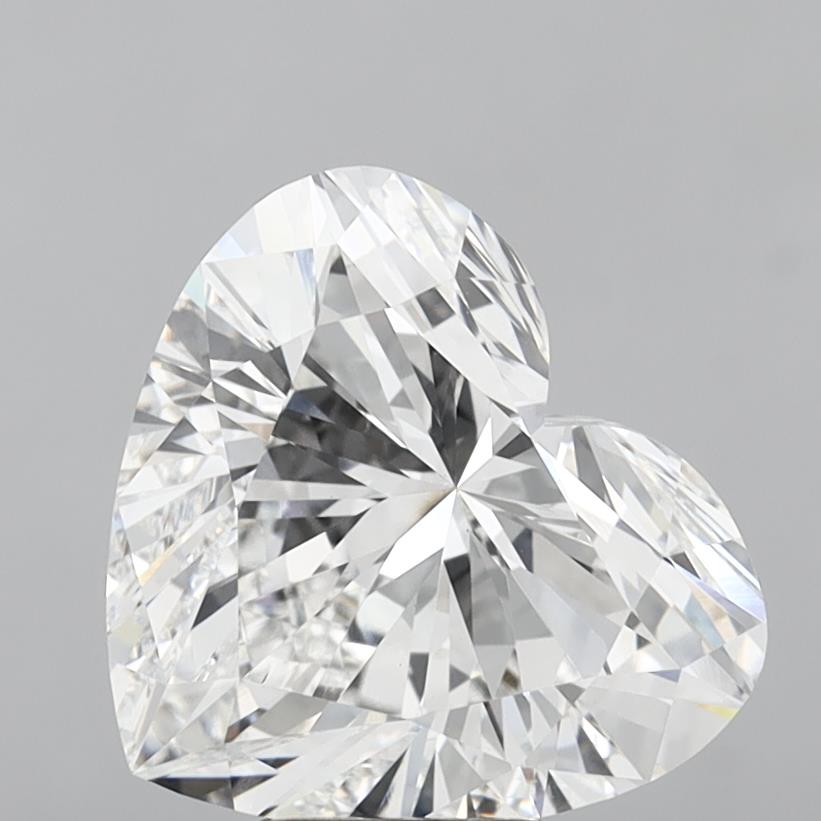 8.03 ct. heart Lab Grown Diamond front image