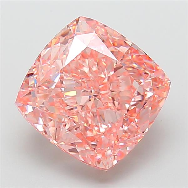 8.02 ct. cushion Lab Grown Diamond front image
