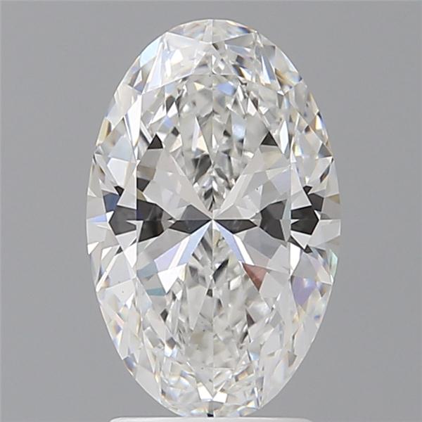 2.54 ct. oval Lab Grown Diamond front image