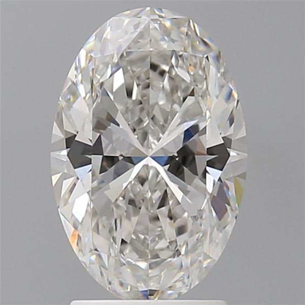 2.52 ct. oval Lab Grown Diamond front image