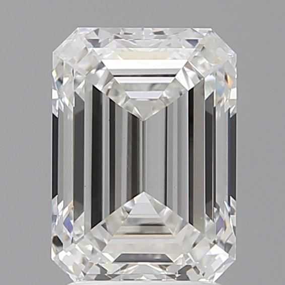 2.55 ct. emerald Lab Grown Diamond front image