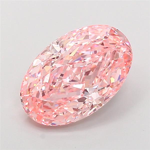 3.44 ct. oval Lab Grown Diamond front image