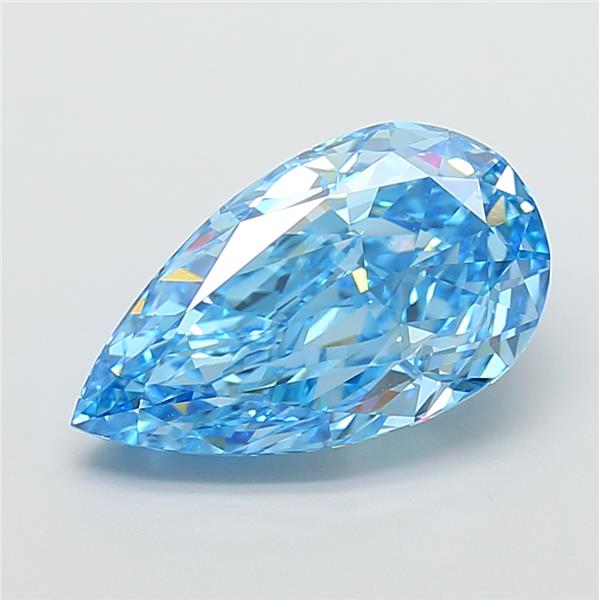 7.05 ct. pear Lab Grown Diamond front image