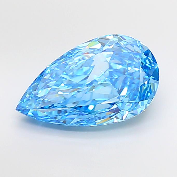 7.09 ct. pear Lab Grown Diamond front image