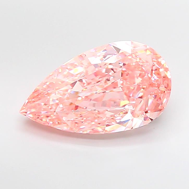 8.03 ct. pear Lab Grown Diamond front image