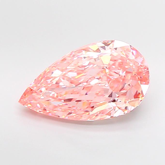 6.10 ct. pear Lab Grown Diamond front image
