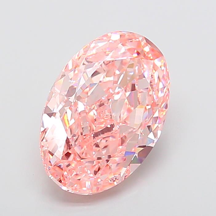 9.03 ct. oval Lab Grown Diamond front image