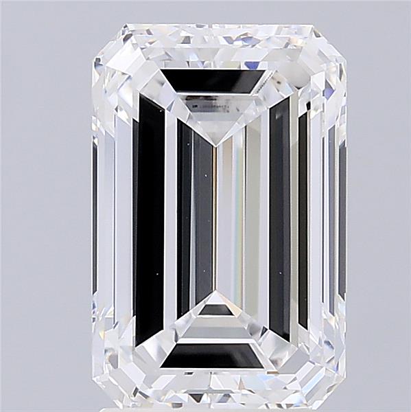 3.22 ct. emerald Lab Grown Diamond front image