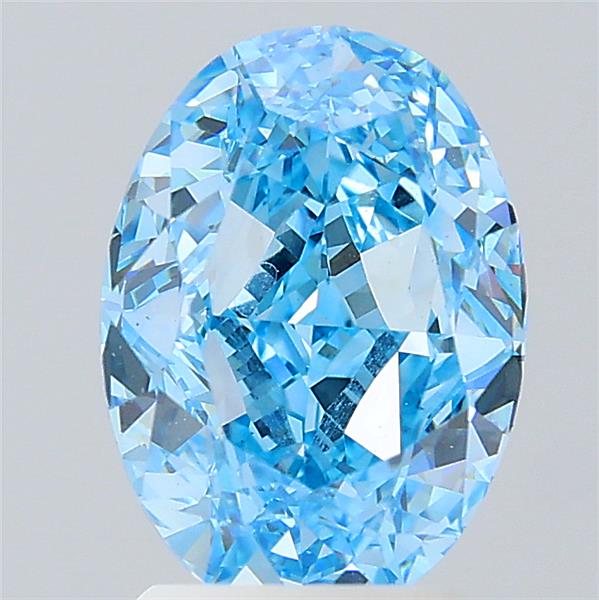 3.03 ct. oval Lab Grown Diamond front image