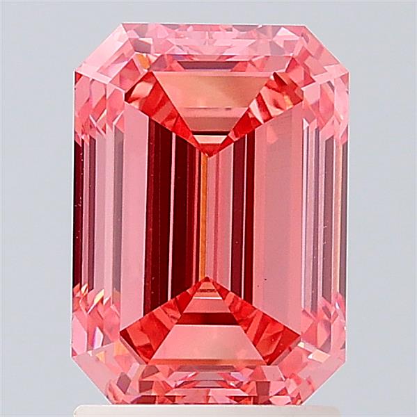 2.33 ct. emerald Lab Grown Diamond front image