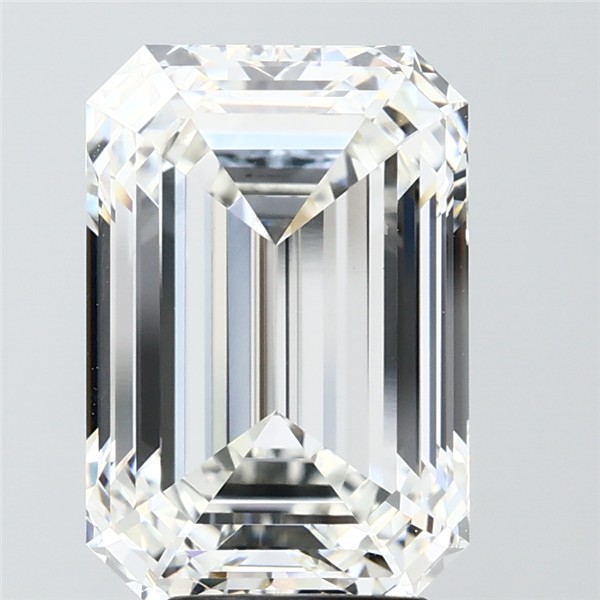 6.08 ct. emerald Lab Grown Diamond front image