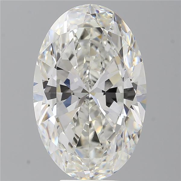 8.02 ct. oval Lab Grown Diamond front image