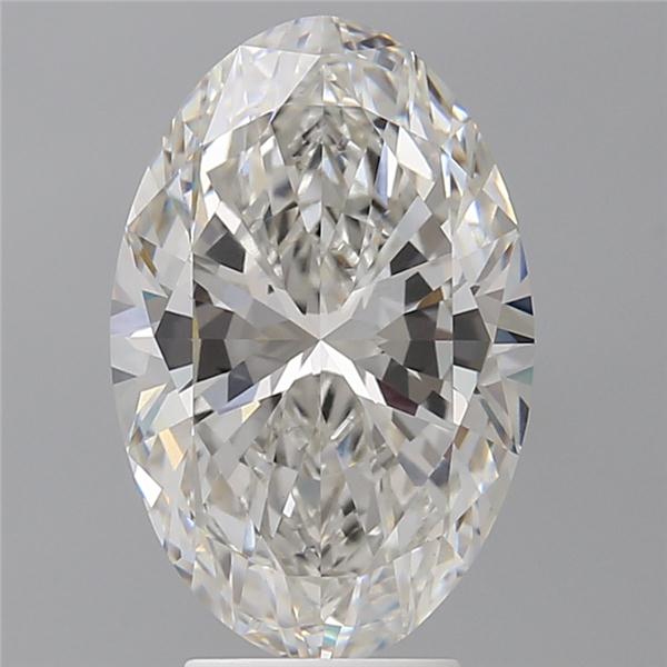 4.57 ct. oval Lab Grown Diamond front image
