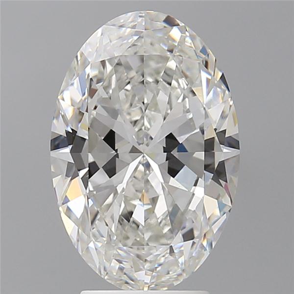 4.03 ct. oval Lab Grown Diamond front image
