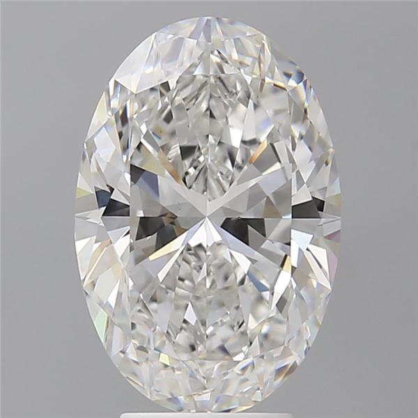 4.54 ct. oval Lab Grown Diamond front image