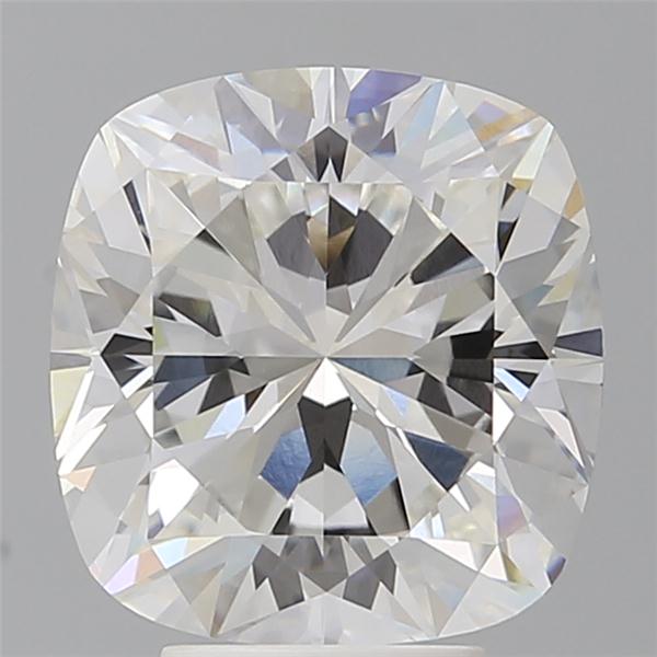 5.08 carat f VVS1 EX Cut IGI cushion diamond