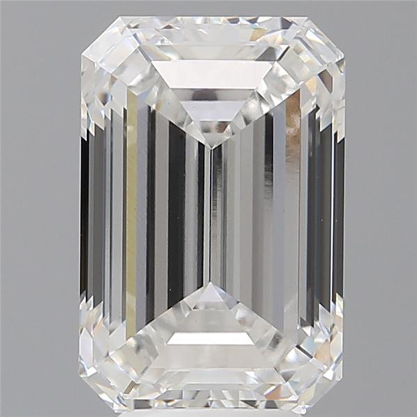 5.57 ct. emerald Lab Grown Diamond front image