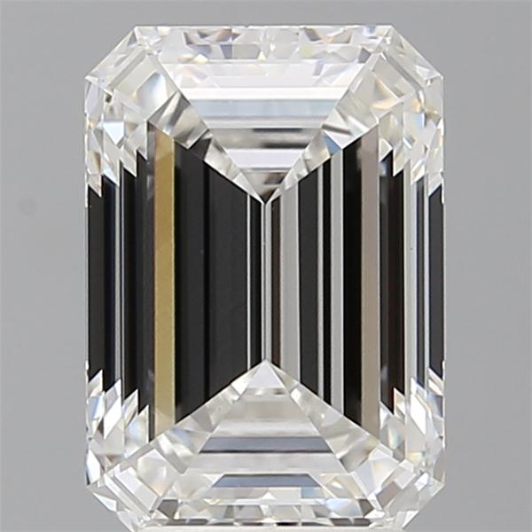 3.58 ct. emerald Lab Grown Diamond front image