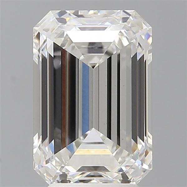4.09 ct. emerald Lab Grown Diamond front image