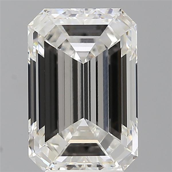 4.53 ct. emerald Lab Grown Diamond front image